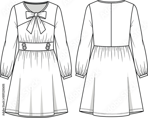 This title includes high-performing keywords like “fashion illustration,” “long-sleeved dress,” “garment construction,” and “pattern making,” which are frequently searched by buyers.