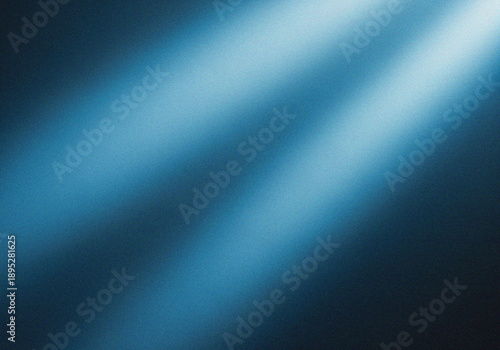 Blue Leak Light Background with Soft Glowing Rays for Modern Design and Presentations