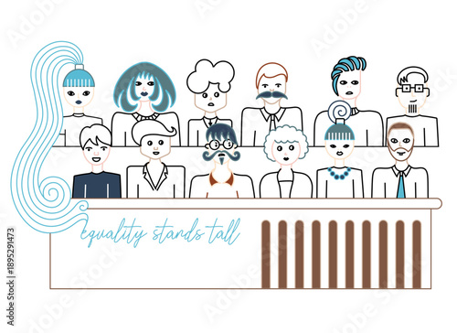 Equality Stands Tall in Society 