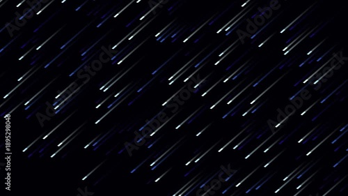 Abstract Light Streaks Against Dark Background - Dynamic Motion and Visuals.