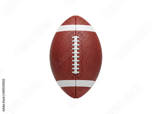 Принти на полотні American football ball isolated on white background.