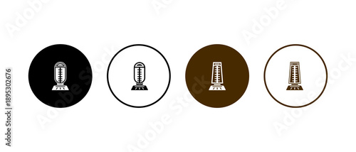 carbon heater icon vector illustration. carbon heater icon in flat style - stock vector.