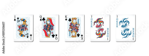 poker playing card vector