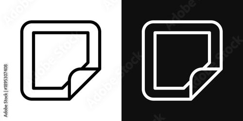 Nicotine patch icons - editable stroke vector illustration