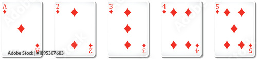 poker playing card vector