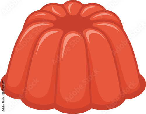 Close up of a vibrant red push pin partially visible with rounded edges