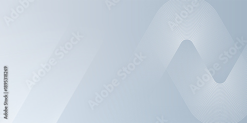 Modern abstract blue background with glowing geometric lines. Blue pastel gradient rounded triangle shape design.  eps 10