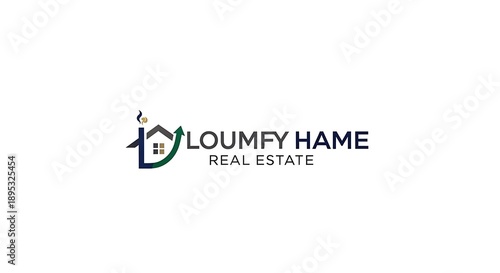Wallpaper Mural Loumfy Hame Real Estate Logo Design. Torontodigital.ca
