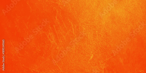 A rough orange wood texture background with a vintage grunge wall pattern and aged brown paper material for a distressed antique surface design