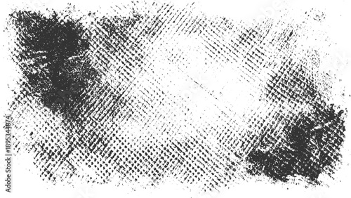 Black and white textured grunge overlay with distressed diamond pattern and scattered speckles