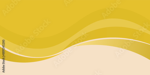 Abstract green wave background, Vector green line background curve element with white space for text and message design, overlapping layers.Eps10