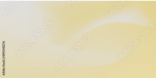 Light yellow abstract background with smooth gradient curves creating soft calm modern visual harmony