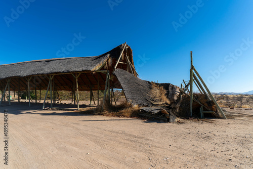 Etosha National Park in Namibia is famous for its vast, shimmering salt pan, open savanna landscapes, and remarkable wildlife diversity. Elephants, lions, giraffes, zebras.