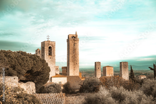 Landscape of San Gimignano