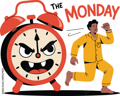 The Monday Alarm Struggle / La Lucha contra la Alarma del Lunes