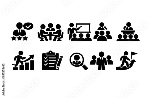 Business management, leadership, and career advancement for corporate strategy