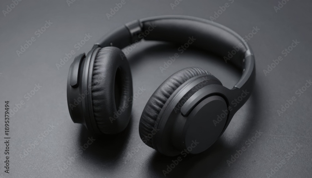 custom made wallpaper toronto digitalWireless headphones for enhanced audio experience home setting still life minimalist design close-up perspective modern technology