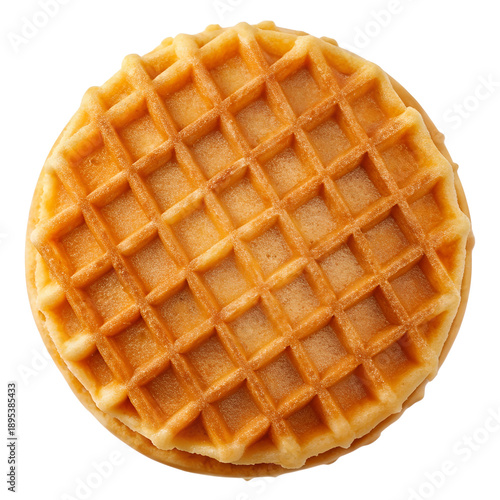 round waffle	