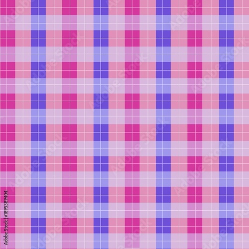 pink plaid fabric