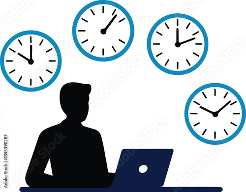 Time Management and Productivity Planning Concept