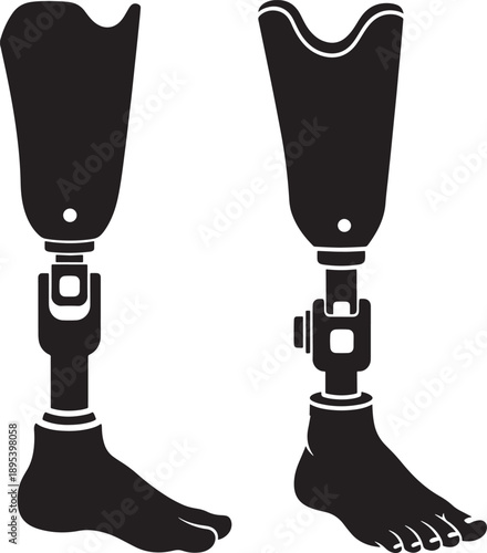 Prosthetic legs medical artificial limb