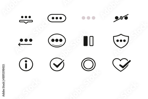Overflow minimalist design halo icon vector breadcrumb hint ring accessibility grid keyboard