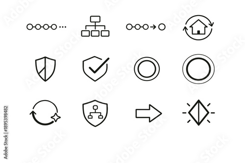 Reset icon resolved vector icons system integrity jump halo modern affordance navigation