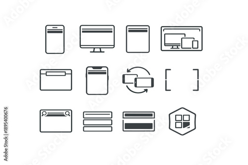 Breakpoint area vector hint simple inset top desktop header generation responsive icon