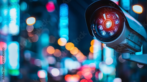 Public Safety AI Surveillance Ethics Concept Copy Space