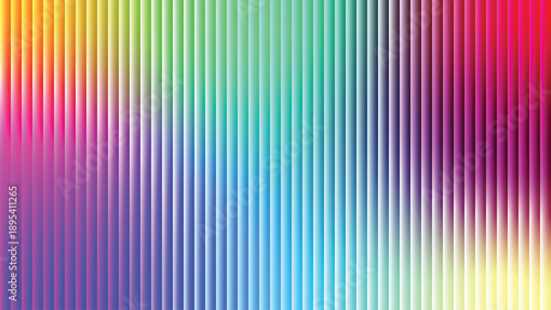 Vibrant rainbow gradient stripe background