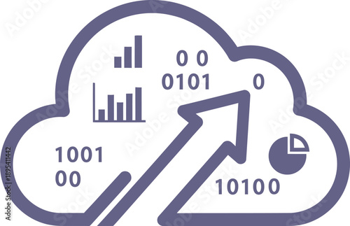 Business growth and data analysis in the digital cloud computing era