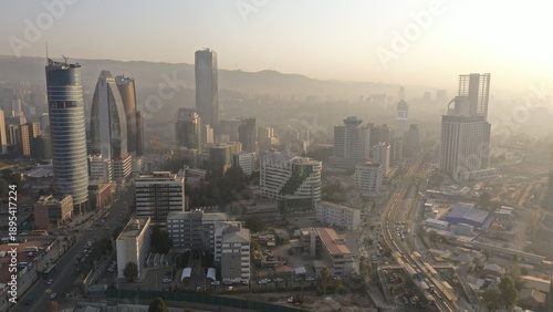 Cuadro en lienzo African union (au) building addis ababa, ethiopia africa,