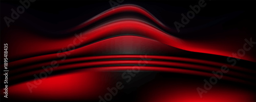 Red abstract futuristic background. For creative layout design, scientific illustrations, and web template or site wallpaper