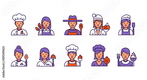 A cheerful chef with a spoon, perfect for culinary content and recipe promotion.