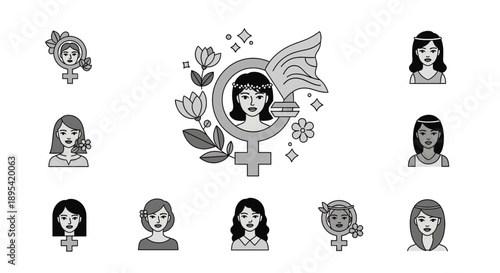 A minimalist icon of a healthcare professional evokes trust and professionalism, ideal for medical websites and apps.