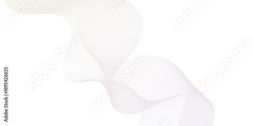 Dynamic minimal smoke sound line. Energy abstract smooth colorful gradient frequency isolated element creative blend. Science tech swirls with thin twisted connected vibration simple grid.