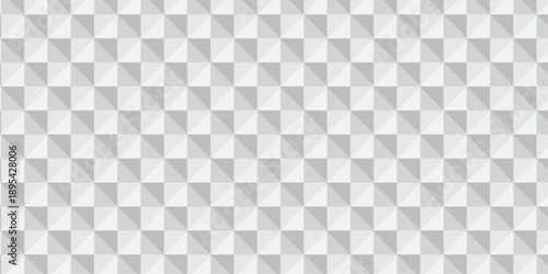 Abstract cubic triangle structure grid textile mosaic square repeat wall texture. Geometric pattern structure textile fabric vector repeat square overlap texture background.