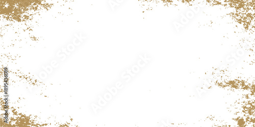 Abstract green watercolor grunge background with an artistic ink splash frame and dirty paint splatter texture for a vector wallpaper design