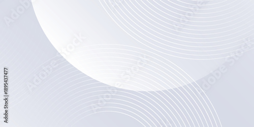 Simple lines grey background with dynamic circle lines art modern nice