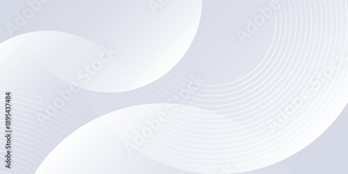Simple lines grey background with dynamic circle lines art modern nice