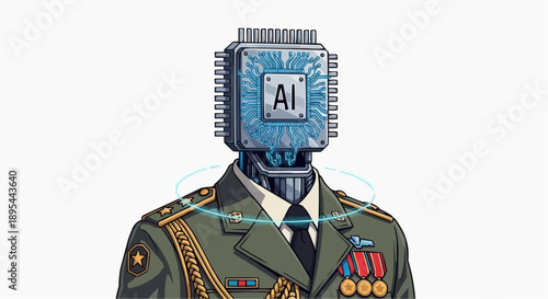 Symbolic representation of political leadership balancing power over government structure