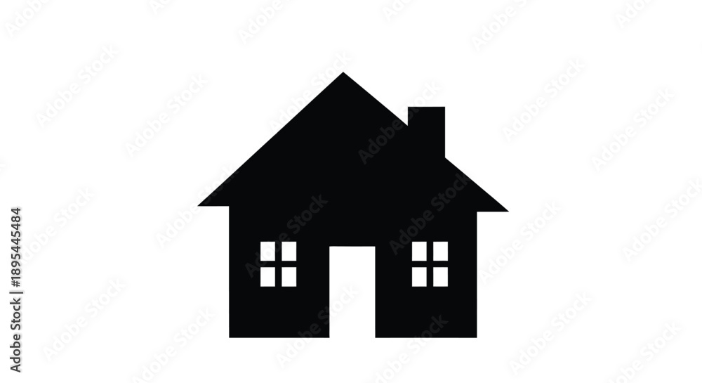 Fototapeta premium Black and white illustration of a firefighter in full protective gear