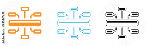 Network connection diagrams