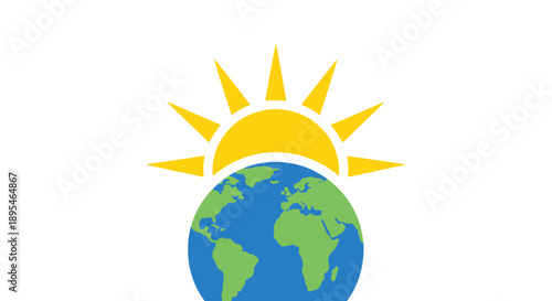 Globe Earth Planet Illustration.