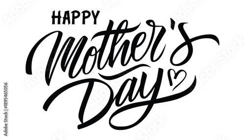 Happy mother's day greeting card design