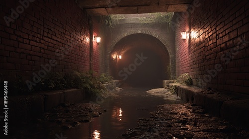 Sewers and back alleys, offering alternate paths and hidden dangers