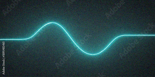 Futuristic digital art wallpaper featuring an abstract blue background with glowing fractal lines and flowing light wave curves against a black space backdrop for an energetic motion effect