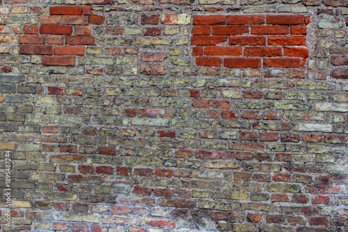 Old brick wall texture background