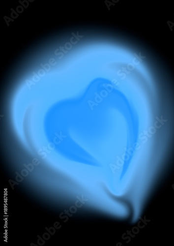 heart shaped smoke
