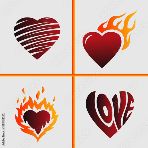 Expressing emotion through bold shapes and dynamic design